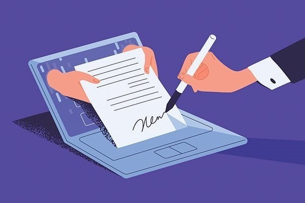 Hợp đồng lao động có thể ký online không?