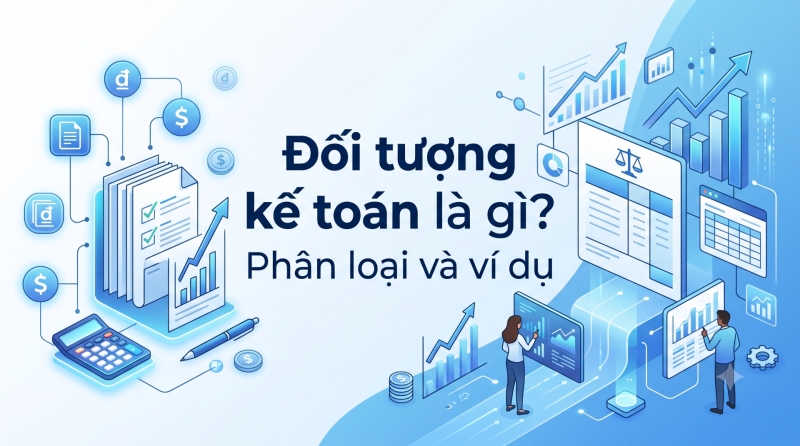 Đối tượng kế toán là gì? Phân loại và ví dụ dễ hiểu
