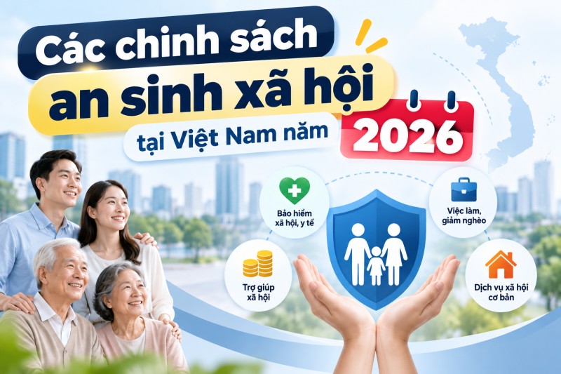 Các chính sách an sinh xã hội tại Việt Nam năm 2026